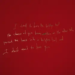 I Don't Wanna Love You