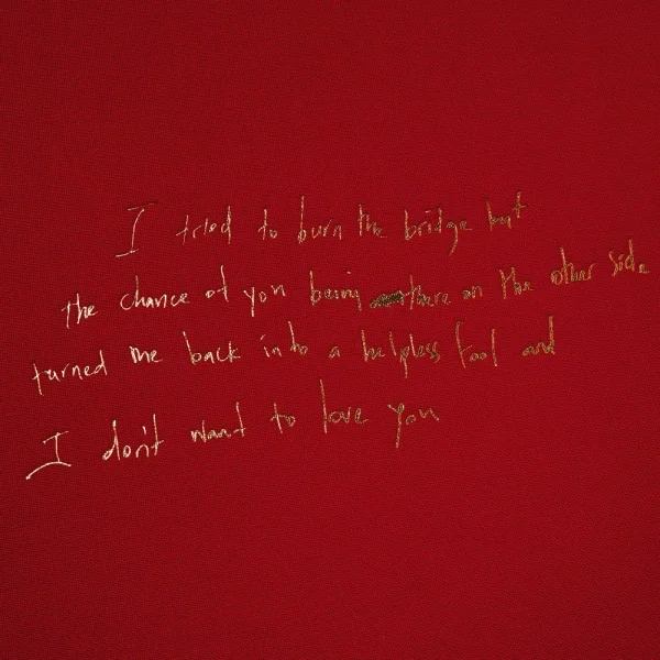I Don't Wanna Love You STUDIO • 2017
